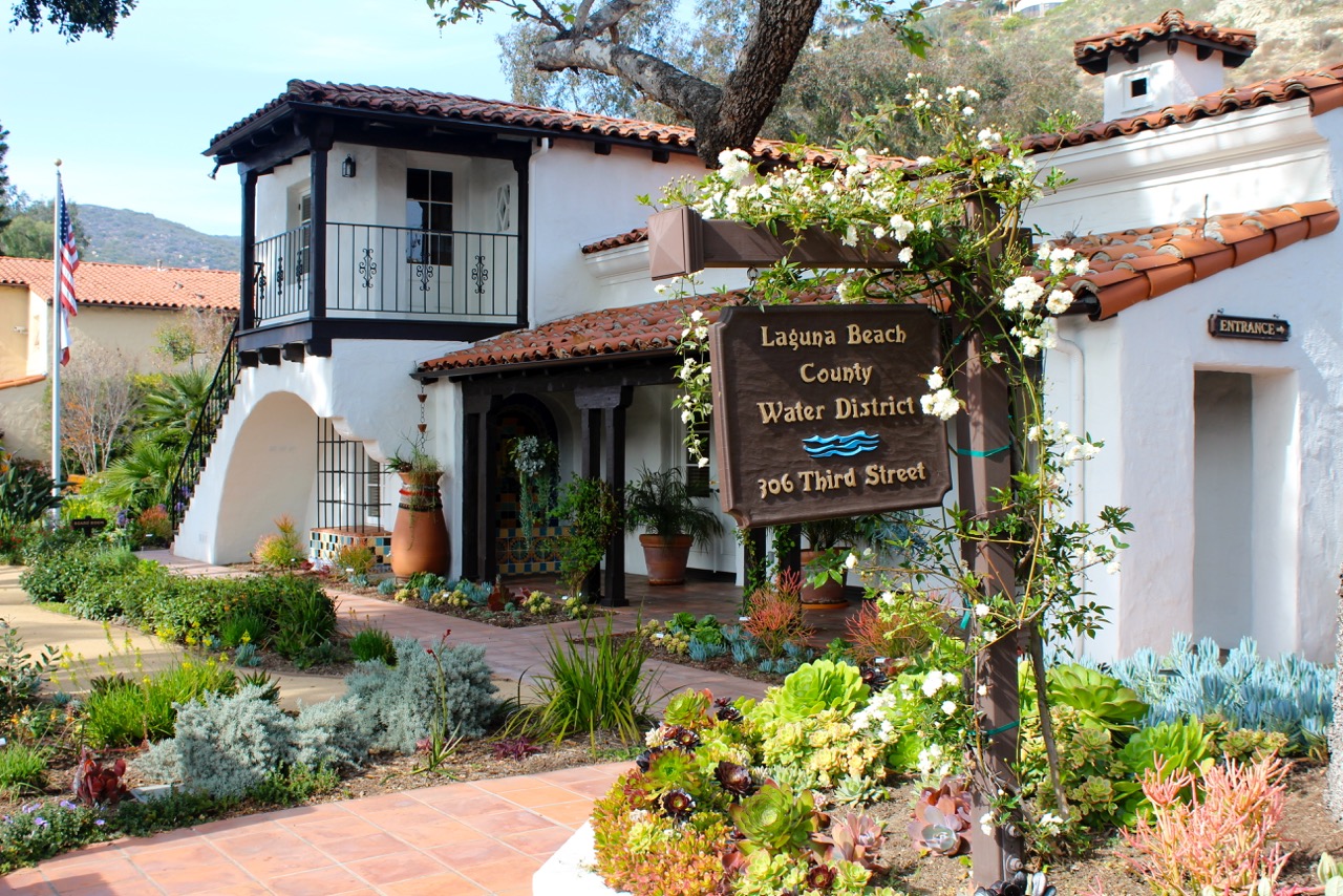 District Waterwise Demonstration Garden Entrance